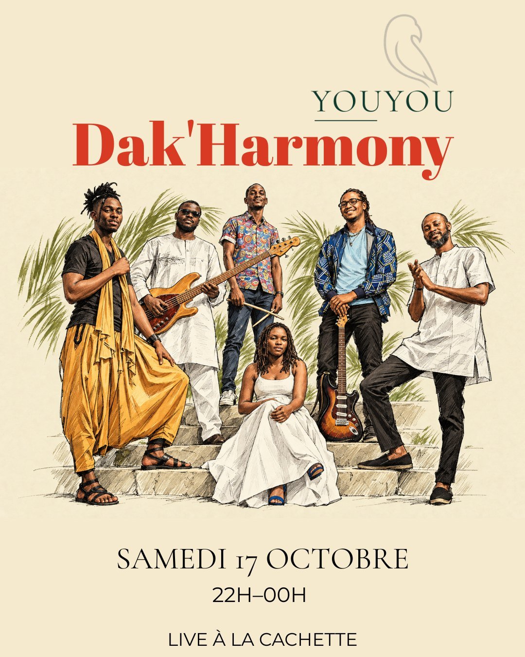 Dak'Harmony Live