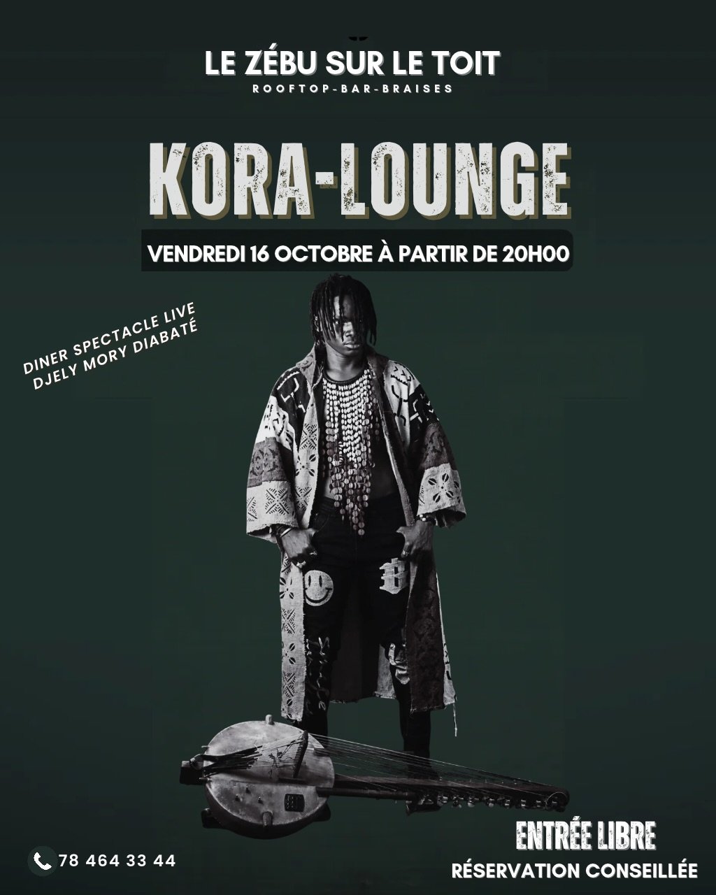 Kora-Lounge avec Djely Mory Diabaté