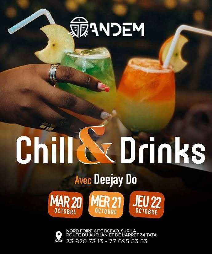 Chill & Drinks avec Deejay Do