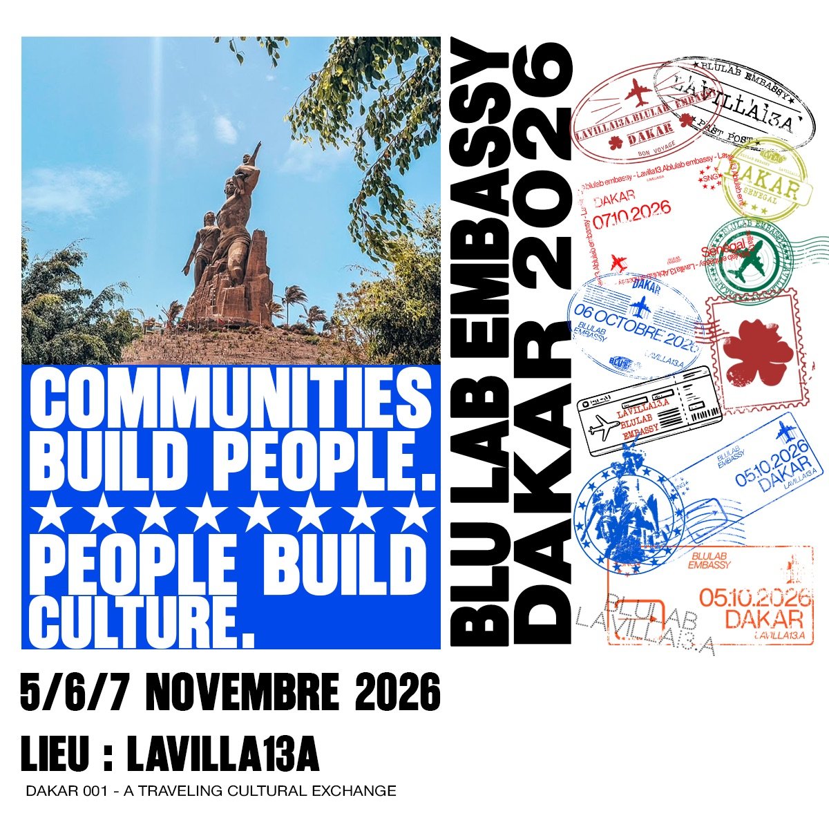 DAKAR 001 - A TRAVELING CULTURAL EXCHANGE