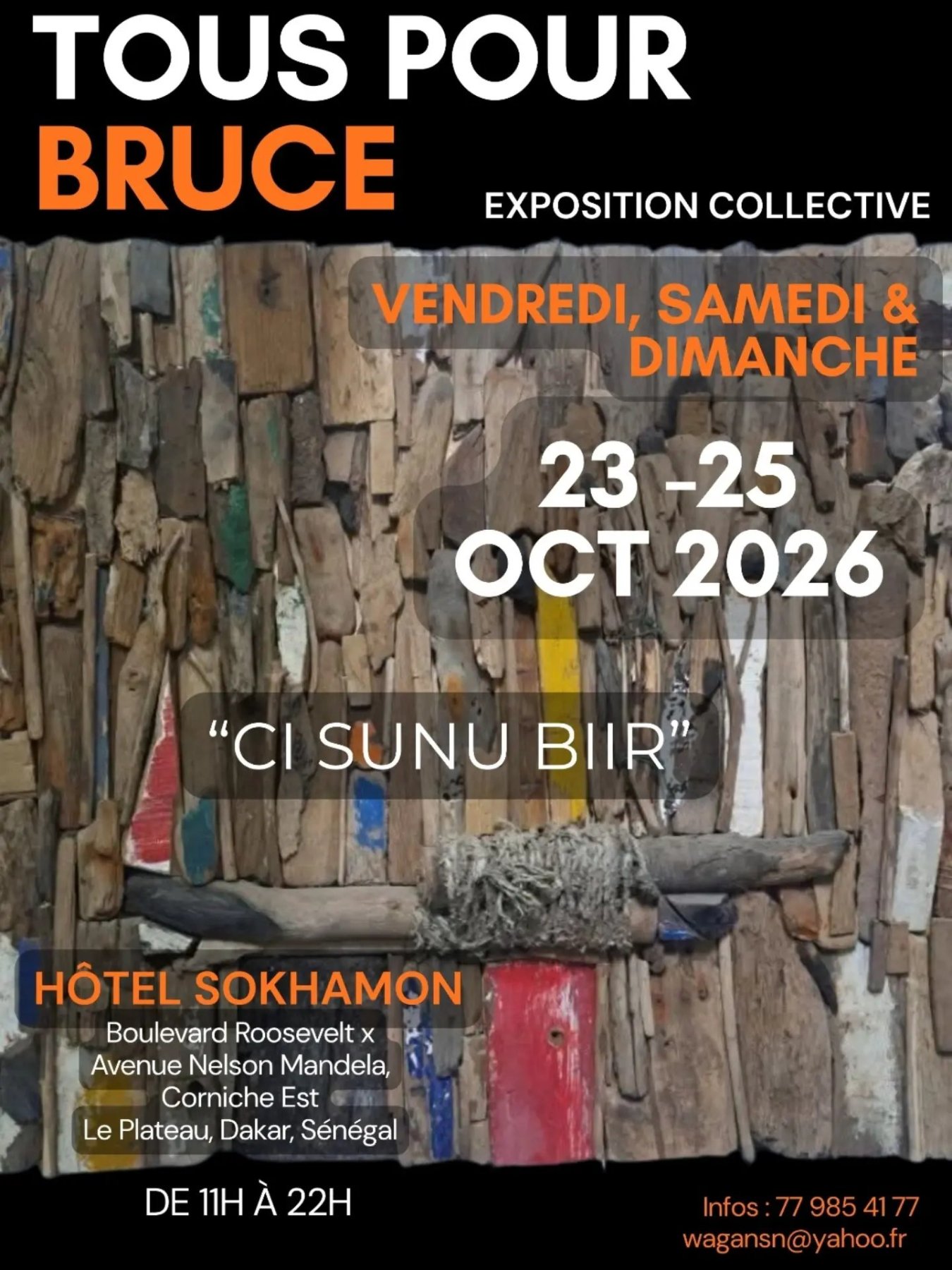 TOUS POUR BRUCE – « Ci sunu biir »