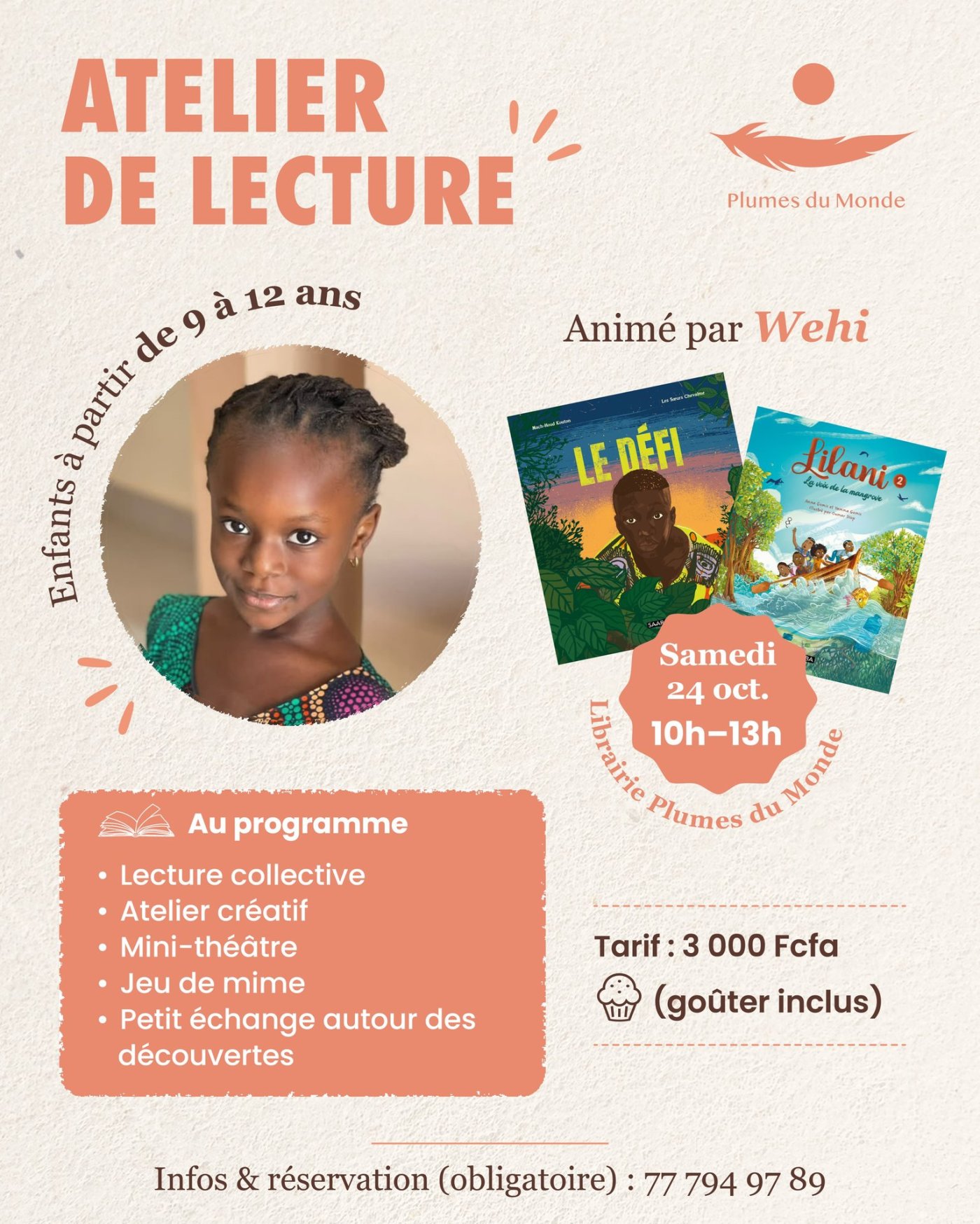 Atelier de Lecture pour Enfants
