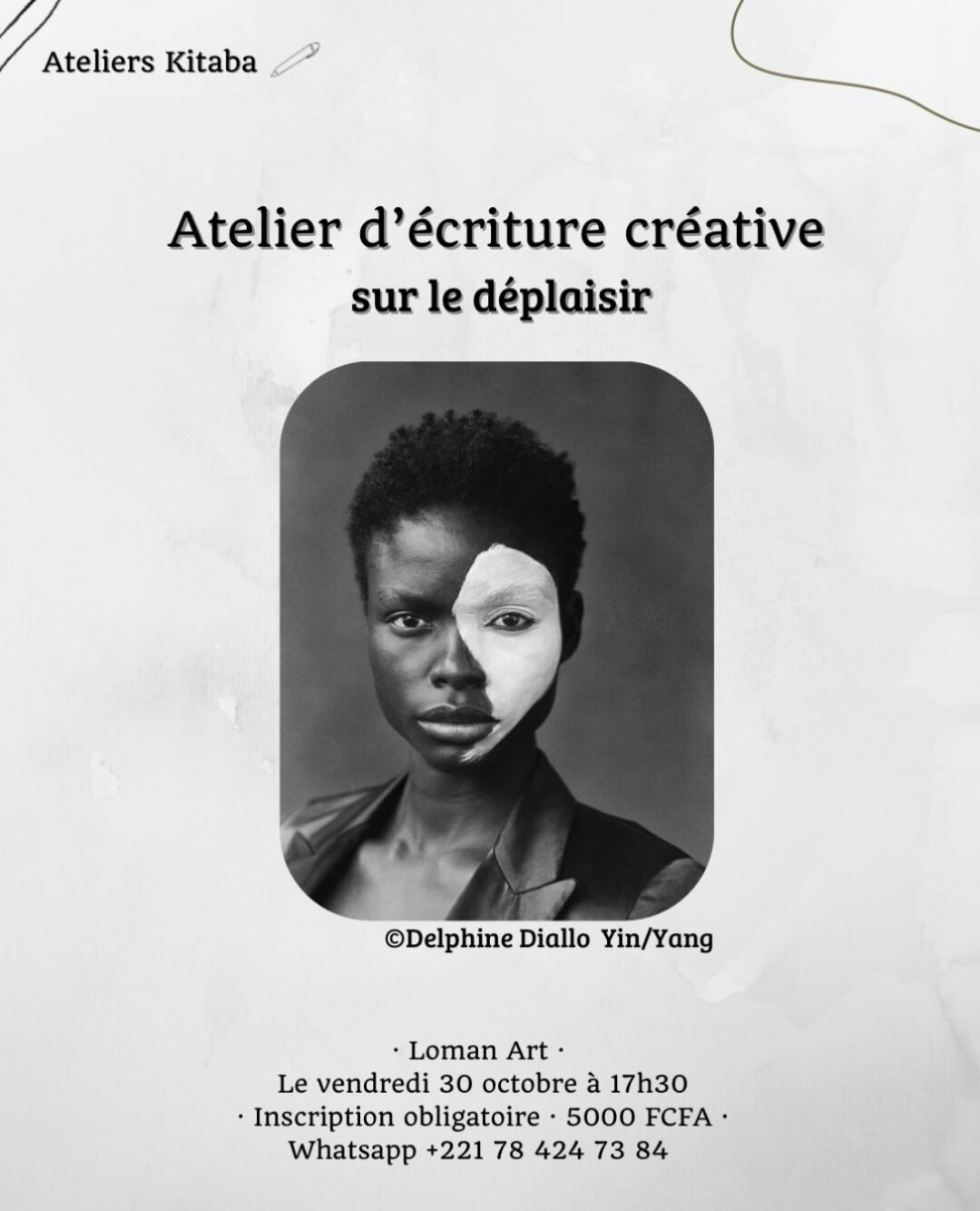 Atelier d'écriture créative sur le déplaisir