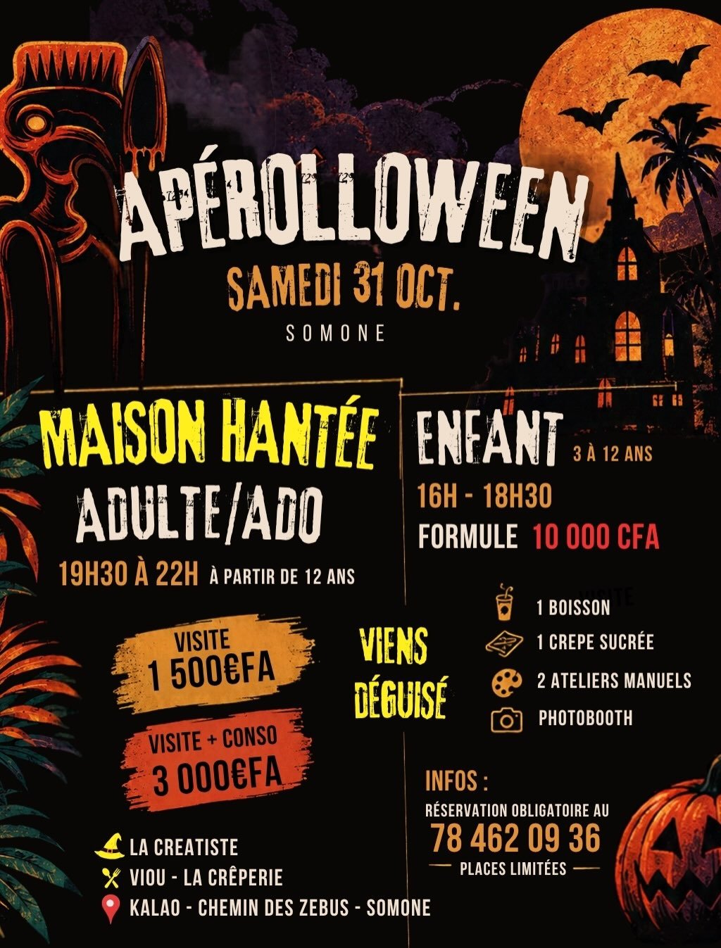 Aperoloween - Maison Hantée Adulte/Adolescent