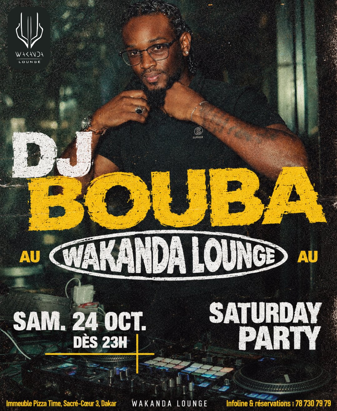 Saturday Party avec DJ BOUBA