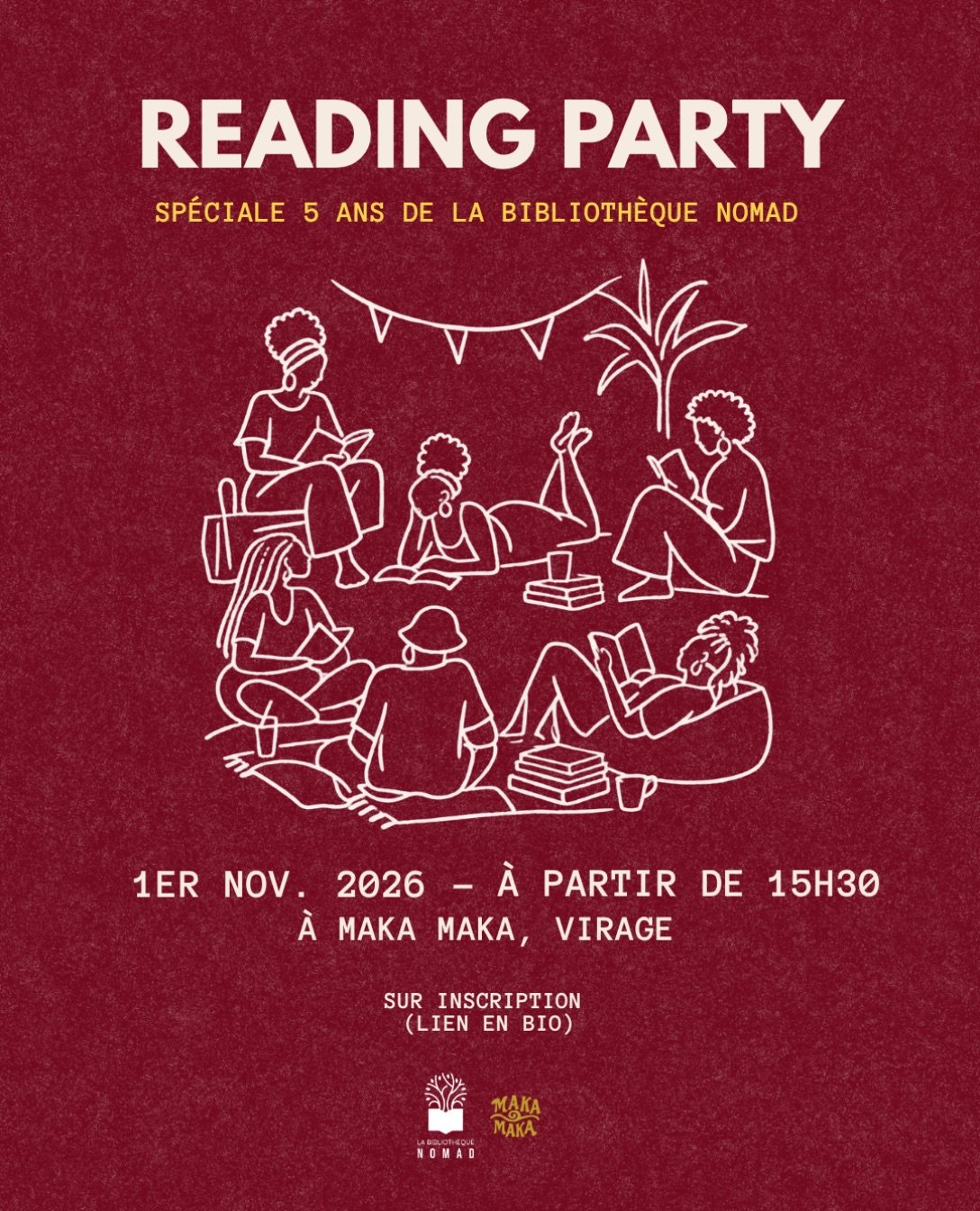 Reading Party Spéciale 5 Ans de la Bibliothèque Nomad