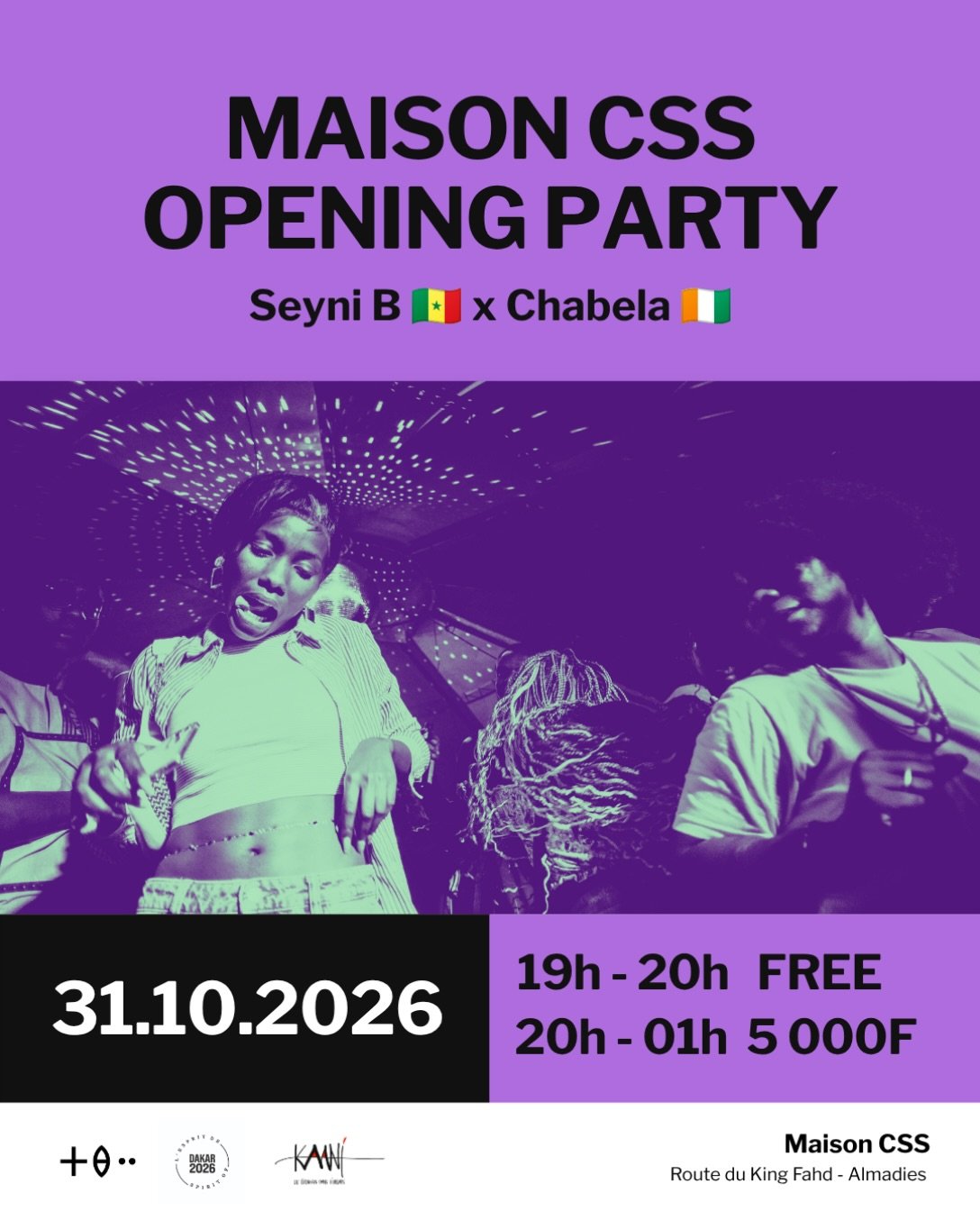 MAISON CSS OPENING PARTY