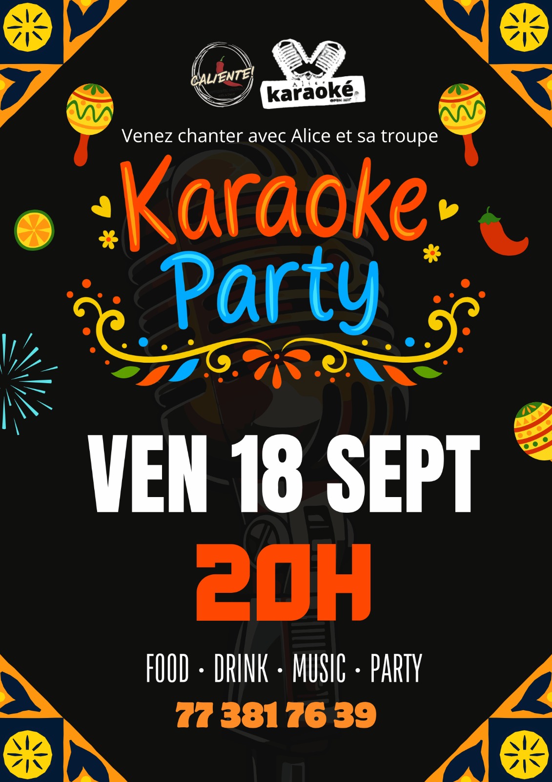Karaoké Party avec Alice et sa troupe