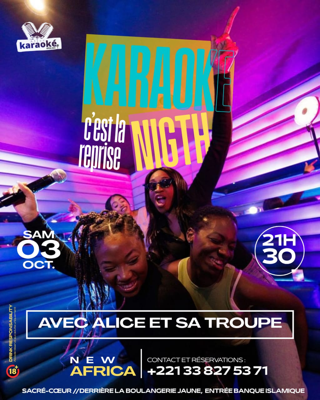 Karaoké Party à sacré cœur